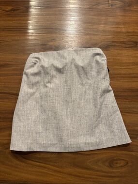 Abercrombie and Fitch Light Grey Tube Top